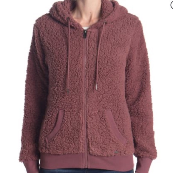 Andrew Marc Teddy Fleece Jacket - Picture 2 of 3